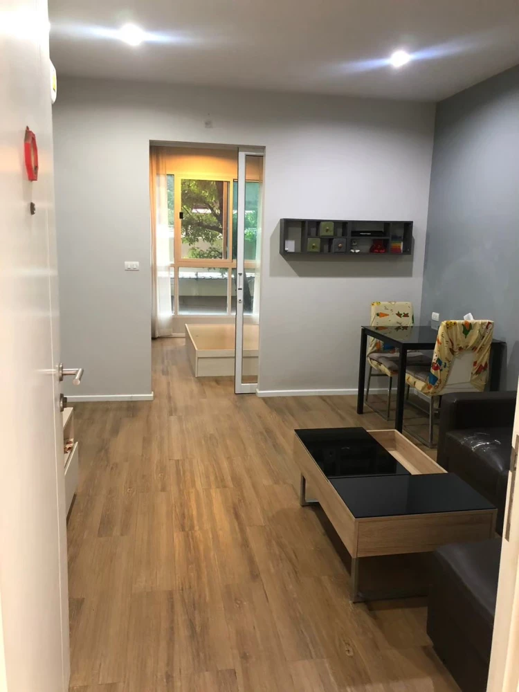 For rent Happy Condo Ladprao 101 1 bedroom 1 bathroom, fully furnished, garden view, book now