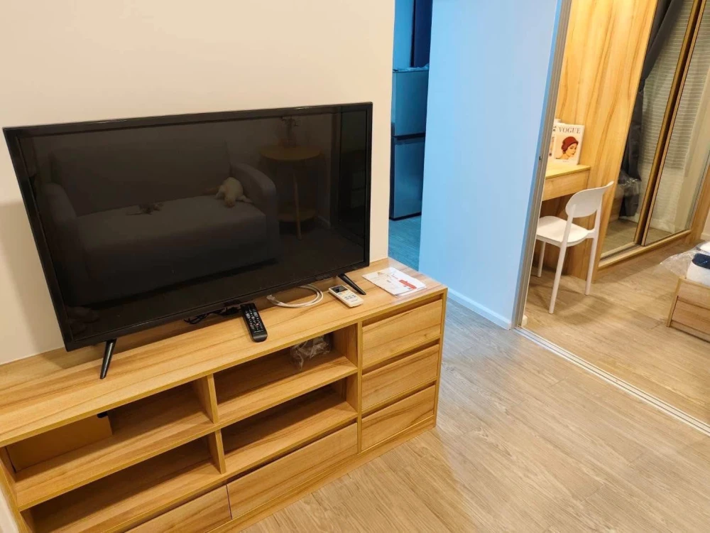 Happy Condo Don Mueang The Terminal for rent, 7th floor, good view, fully furnished, ready to move in.
