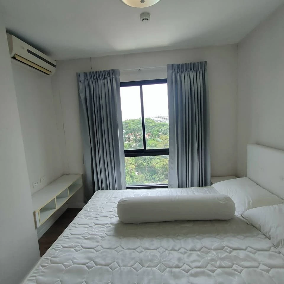For rent: I CONDO Kaset, 7th floor, nice room with complete decorations. Just bring your bags and come!