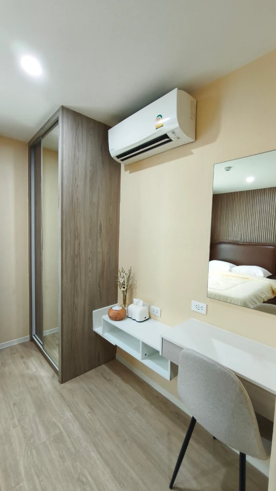 For rent: iCondo Green Space Sukhumvit 77 Phase 2, near the fire escape, easy access, receives gentle morning sun. Don't miss out!
