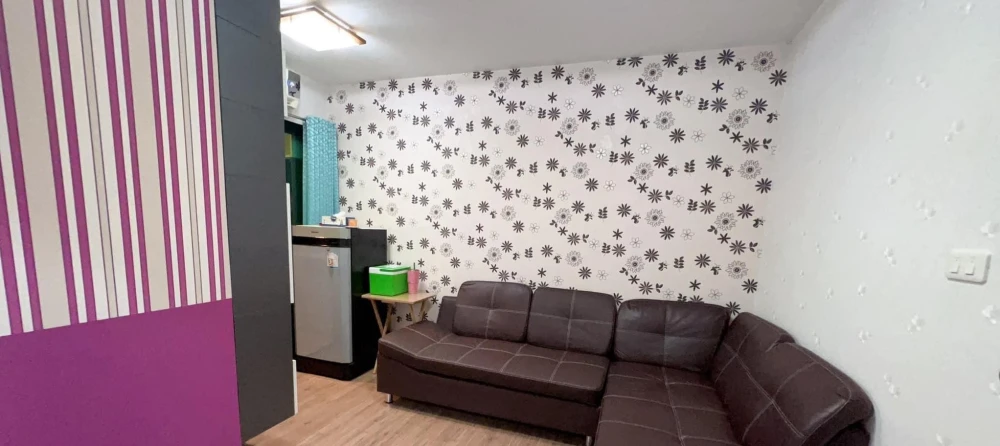 For rent: iCondo Salaya, 1 bedroom, 1 bathroom, beautiful wallpaper, fully furnished, hurry and reserve now!