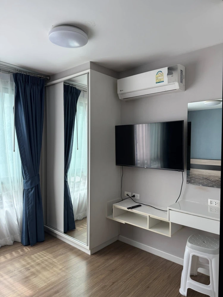 For rent: iCondo Salaya 2, Building C, 2nd floor, cool room, next to the swimming pool, fully furnished with appliances. Don't miss out!