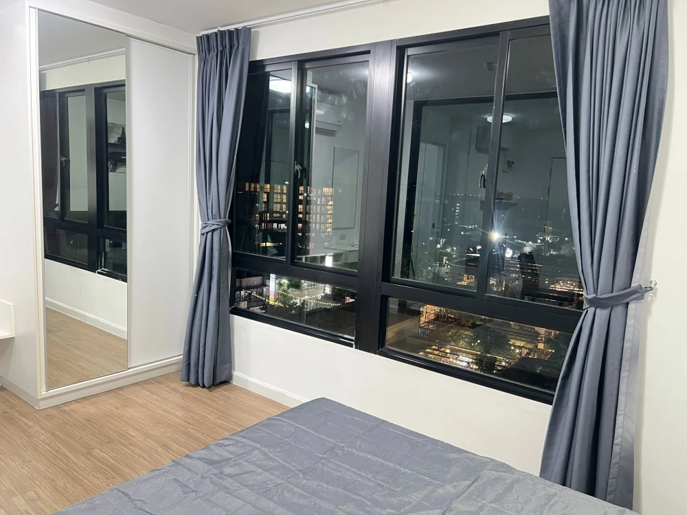 ให้เช่า Icondo Salaya 2 ห้องชั้น 8 มาพร้อมเฟอร์นิเจอร์และเครื่องใช้ไฟฟ้าครบครัน พลาดแล้วจะเสียใจ
