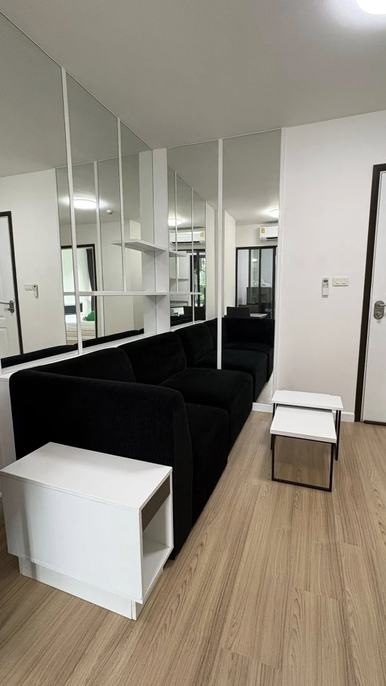For rent: iCondo Sukhumvit 103, 3rd floor, fully furnished, nice room, reserve now, don't miss out!