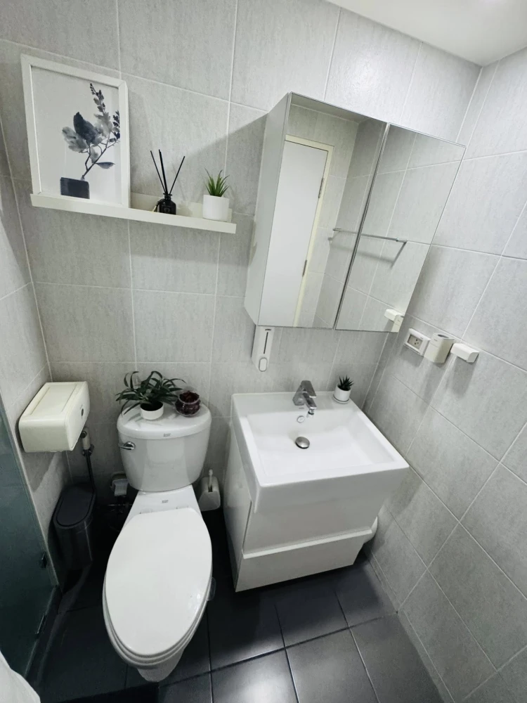 For rent: Icondo Sukhumvit 77 Phase 2. Ready to move in, fully furnished with appliances. Affordable price. Book now, don't miss out!