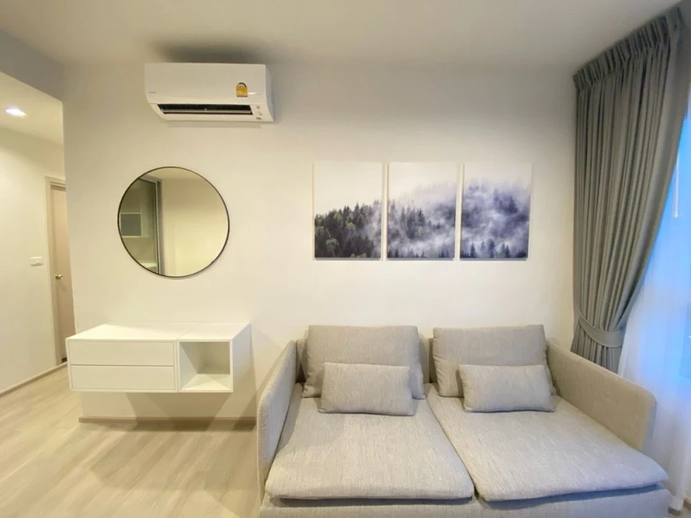 For rent: Ideo Charan 70 - Riverview, 16th floor, beautiful view, high floor, comes with complete decoration.