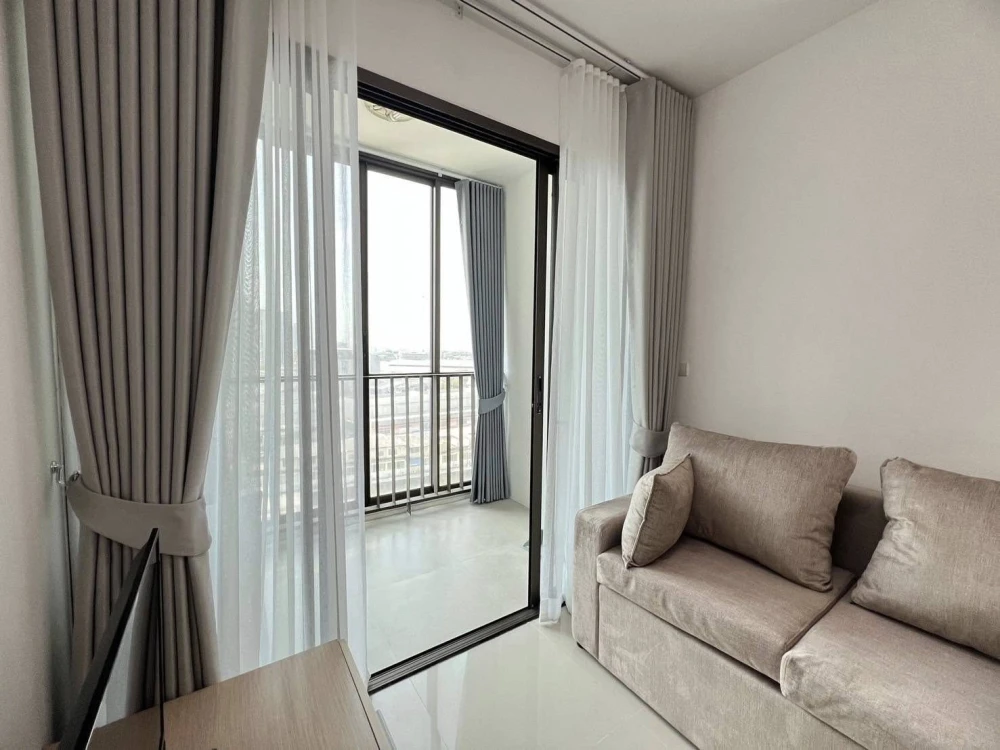 For rent: Ideo Mix Sukhumvit 103, 10th floor, unobstructed view, fully furnished with appliances. A must-see!