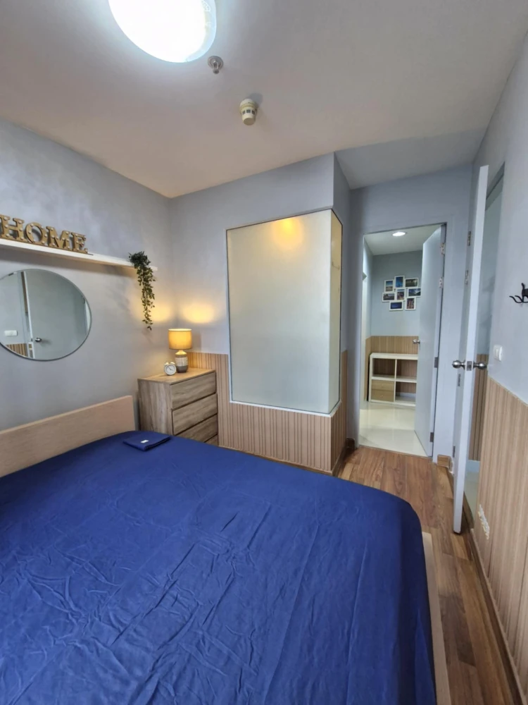 For rent: Ideo Mix Sukhumvit 103, ready to move in, lots of usable space, great price, hurry and reserve now, don't delay.