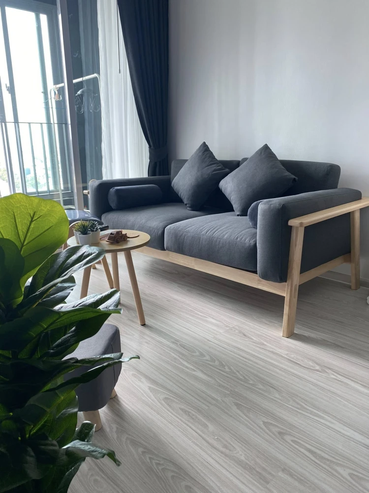 For rent: Ideo Mobi Bangsue Grand Interchange, 21st floor, open view, fully furnished with built-in furniture. Don't miss it!