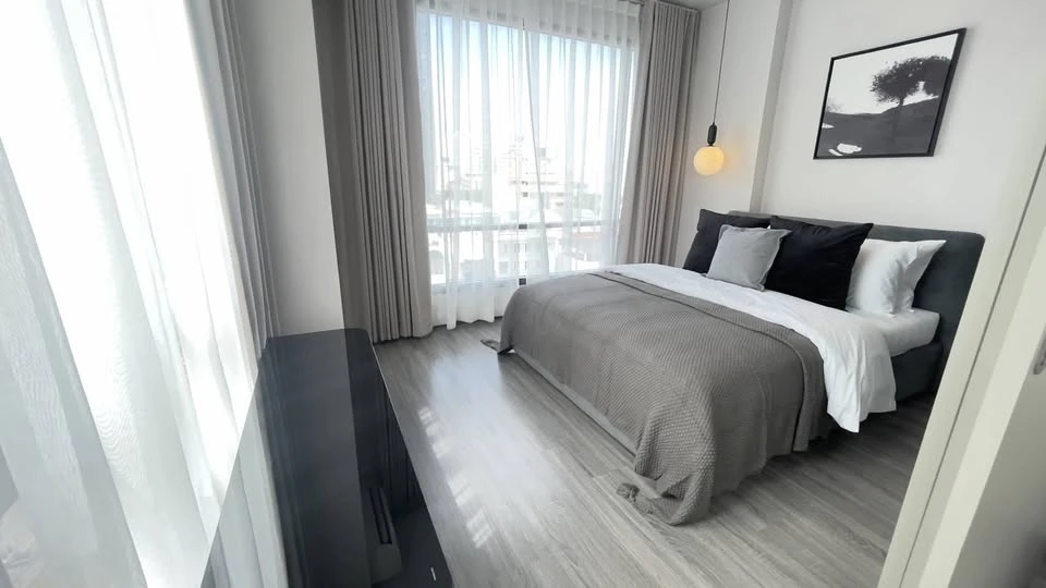 For rent: Ideo Mobi Rangnam, ready to move in, fully furnished + complete electrical appliances, spacious room, comfortable to live in, reserve now.