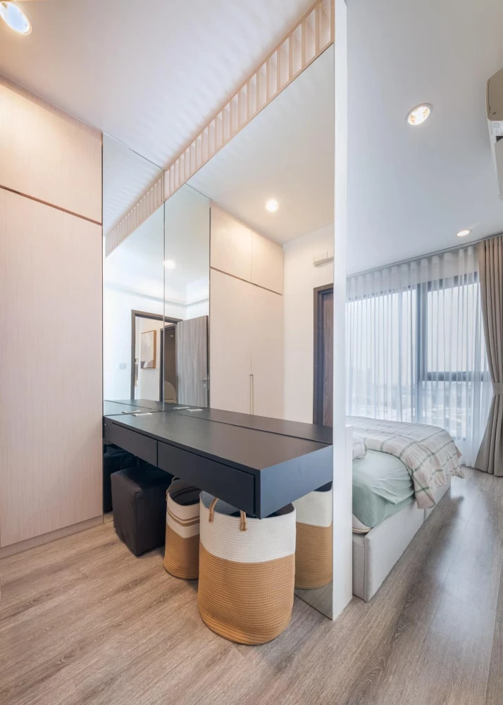 ให้เช่า Ideo Mobi Sukhumvit 66 ตกแต่งดูดีมีระดับ เฟอร์จัดเต็ม พร้อมหิ้วกระเป๋ามาได้เลยจ้า