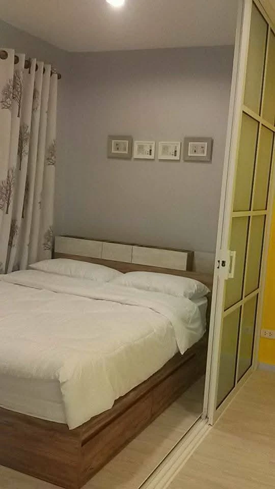 For rent: Ideo Mobi Sukhumvit Eastgate, 6th floor unit, fully furnished with appliances. Book now!