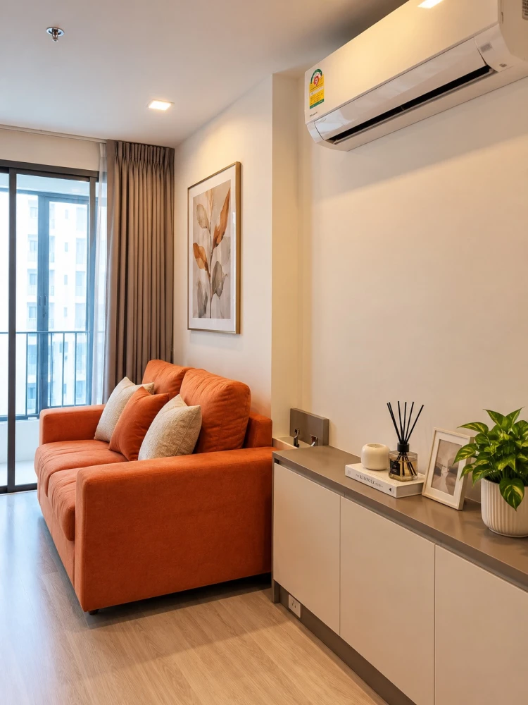 For Rent: Ideo Mobi Sukhumvit, 14th Floor. A lovely, fully furnished unit—book now!