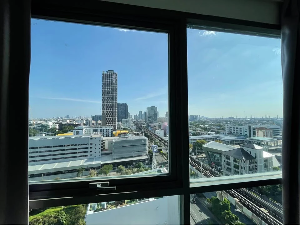 For rent: Ideo Mobi Sukhumvit, ready to move in, fully furnished, high floor, spacious, reserve now!