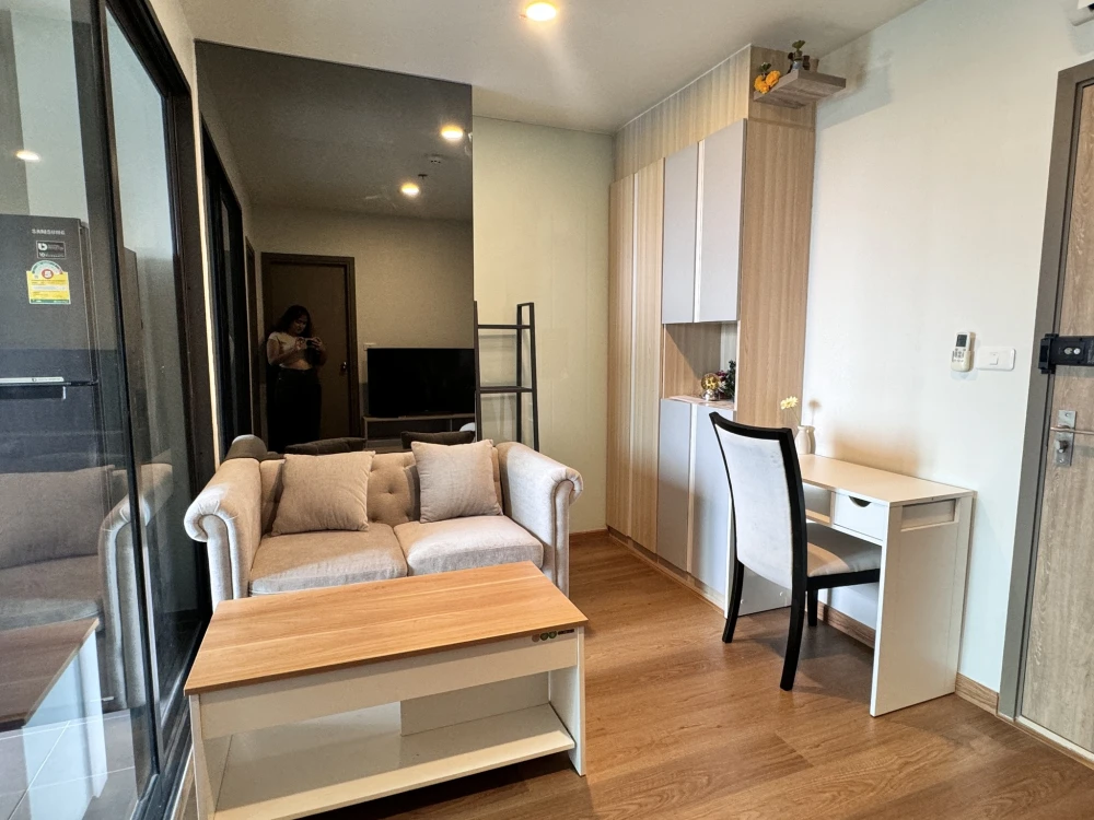 For rent: Ideo O2, 1 bedroom, 1 bathroom, good location, comes with complete furniture and amenities. Hurry and reserve now!