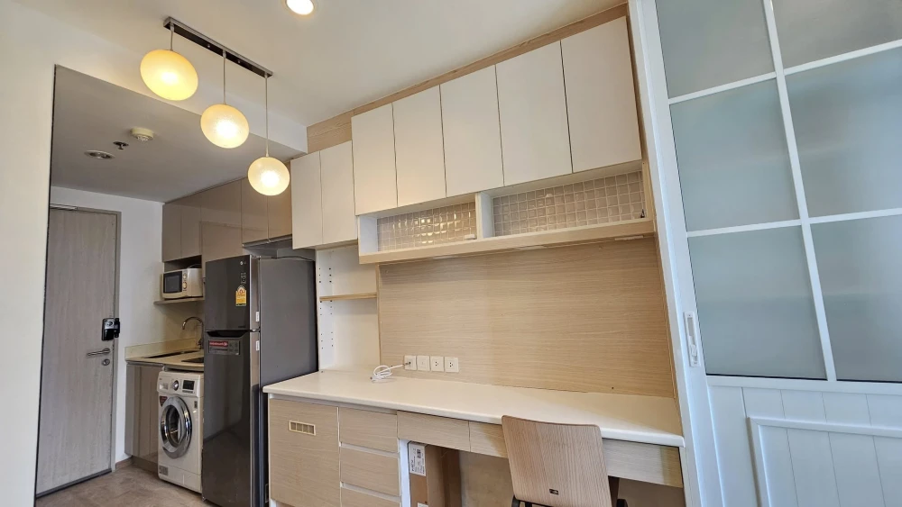For rent: Ideo Q Chula–Samyan, studio room, good location, fully furnished. With this kind of goodness, what are you waiting for?