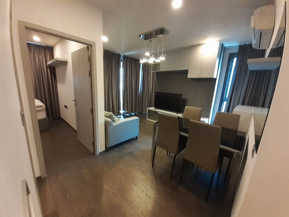 For rent: IDEO Q Siam–Ratchathewi, 2 bedrooms, corner unit, good location, fully furnished, reserve now!
