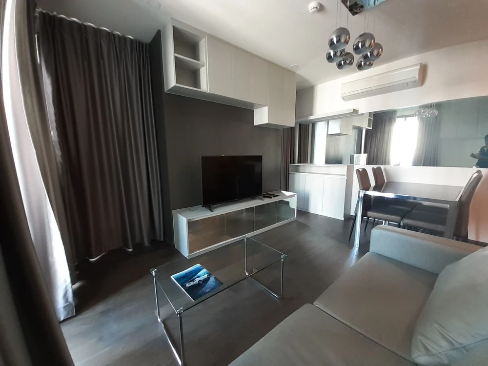 For rent: IDEO Q Siam–Ratchathewi, 2 bedrooms, corner unit, good location, fully furnished, reserve now!
