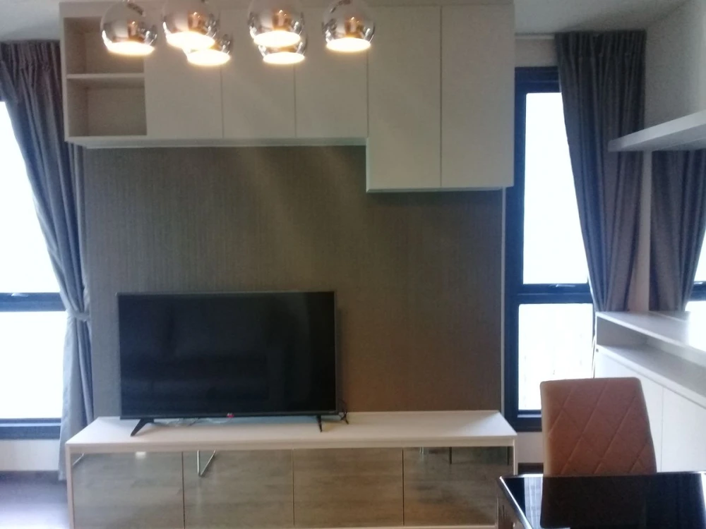 For rent: IDEO Q Siam–Ratchathewi, 2 bedrooms, corner unit, good location, fully furnished, reserve now!
