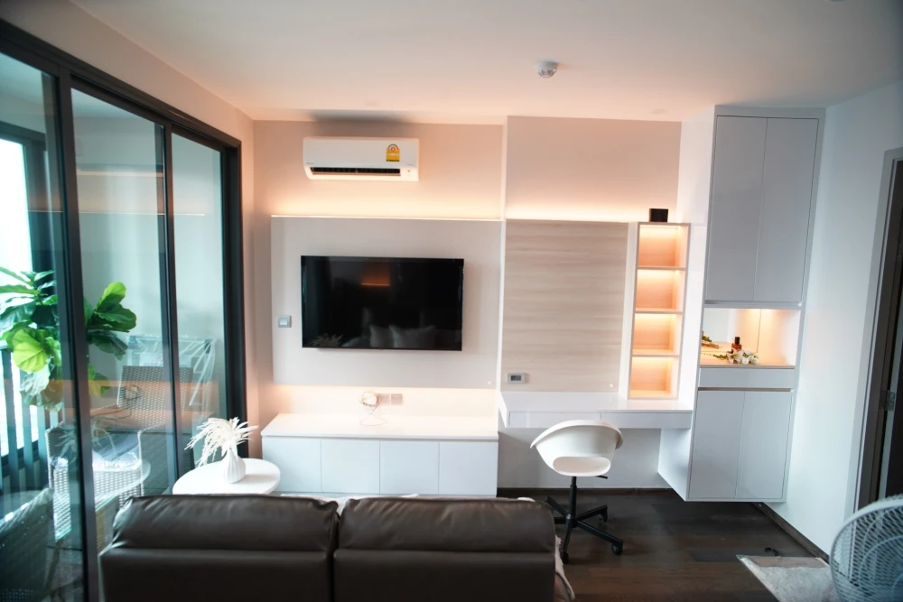 For rent: IDEO Q Siam–Ratchatewi, ready to move in, fully furnished, high floor. Book now!