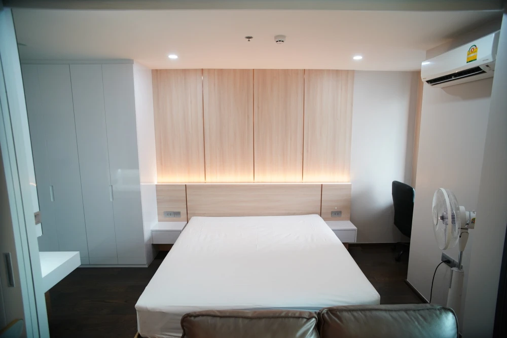 For rent: IDEO Q Siam–Ratchatewi, ready to move in, fully furnished, high floor. Book now!