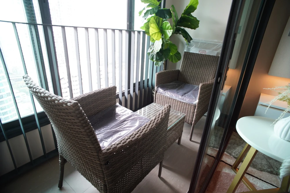For rent: IDEO Q Siam–Ratchatewi, ready to move in, fully furnished, high floor. Book now!