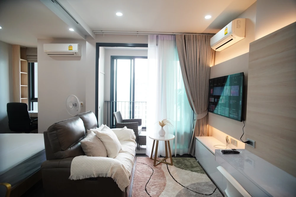 For rent: IDEO Q Siam–Ratchatewi, ready to move in, fully furnished, high floor. Book now!
