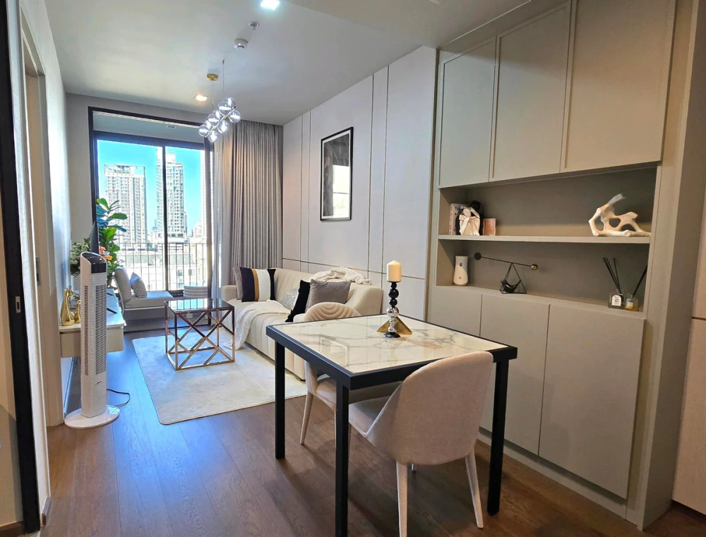 For rent: Ideo Q Sukhumvit 36, 10th floor, fully furnished, ready to move in. Interested? Reserve now!