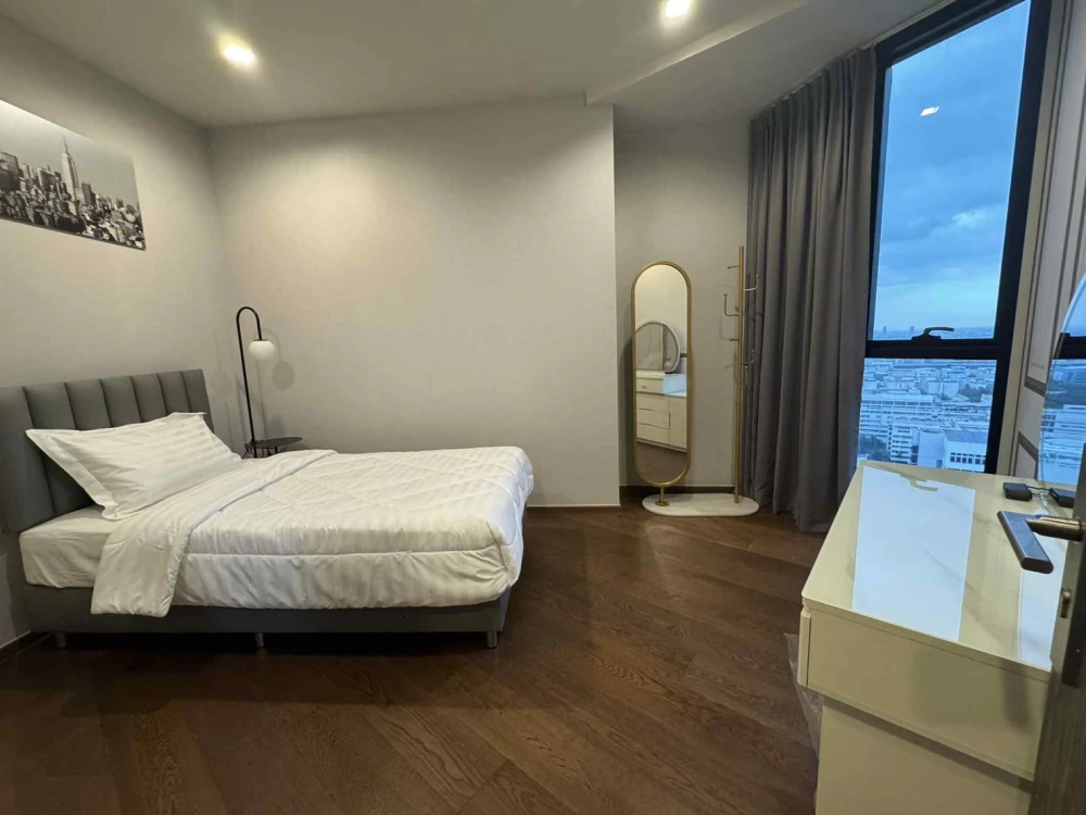 ให้เช่า Ideo Q Victory ห้องตกแต่ง Modern Classic Luxury บิ้วอินจัดเต็ม วิวดีที่สุดในโครงการ จองเลย