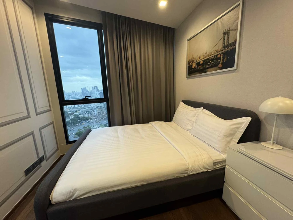 ให้เช่า Ideo Q Victory ห้องตกแต่ง Modern Classic Luxury บิ้วอินจัดเต็ม วิวดีที่สุดในโครงการ จองเลย
