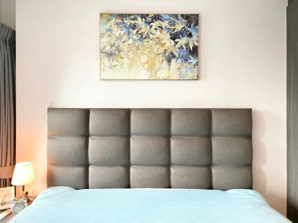 For rent: Ideo Rama 9-Asoke, very high floor, 2 bedrooms, exactly like in the picture. Interested? Reserve now!