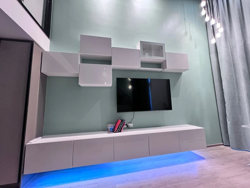 For rent: IDEO RAMA 9–ASOKE, 34th floor, nice room, fully furnished. Interested? Hurry and reserve now!