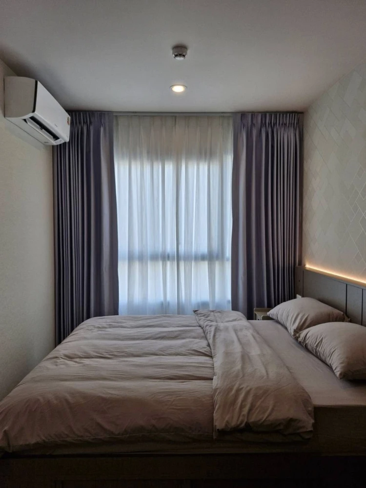 For rent: Ideo Ramkhamhaeng - Lam Sali Station, 1 bedroom, 1 bathroom, built-in furniture, beautiful city view, don't miss it.