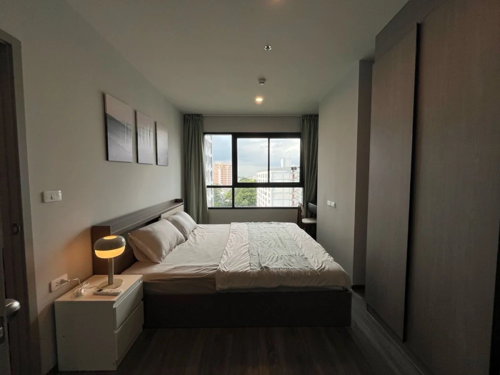 For rent: Ideo Ramkhamhaeng - Lam Sali Station, 2 bedrooms, fully furnished, nice to live in, book now, urgently.