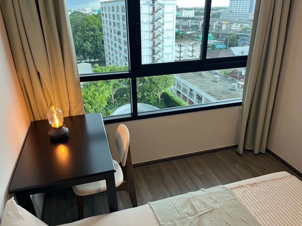 For rent: Ideo Ramkhamhaeng - Lam Sali Station, 2 bedrooms, fully furnished, nice to live in, book now, urgently.
