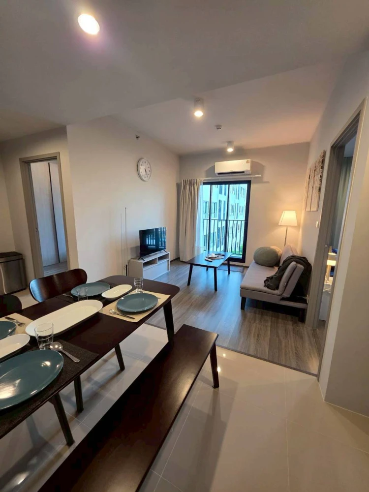 For rent: Ideo Ramkhamhaeng - Lam Sali Station, 10th floor, fully furnished, very livable. Book now!