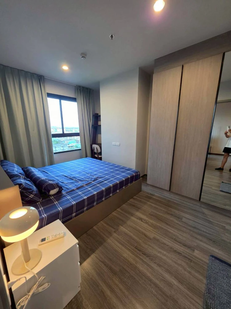 For rent: Ideo Ramkhamhaeng - Lam Sali Station, 10th floor, fully furnished, very livable. Book now!