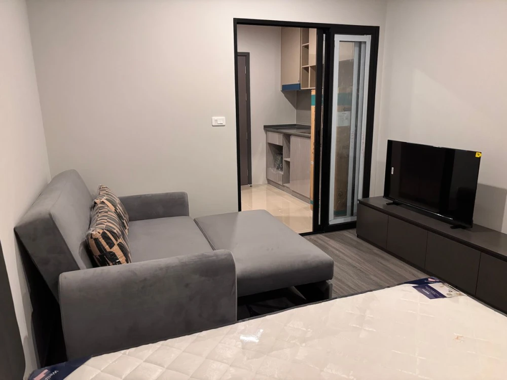 For rent: Ideo Ramkhamhaeng - Lam Sali Station, 14th floor, nice room, fully furnished, reserve now, hurry!