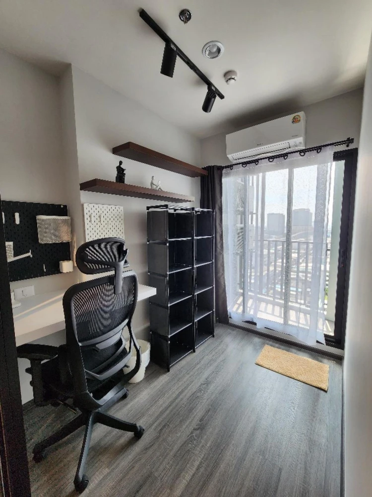 For rent: Ideo Ramkhamhaeng - Lam Sali Station, 15th floor, nice room, fully furnished, reserve now, hurry!