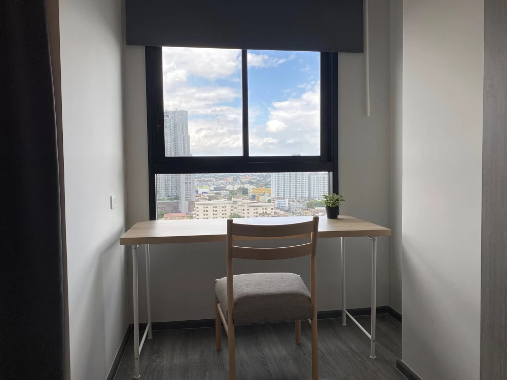 For rent: Ideo Ramkhamhaeng - Lam Sali Station, 18th floor, nice room, fully furnished, reserve now!