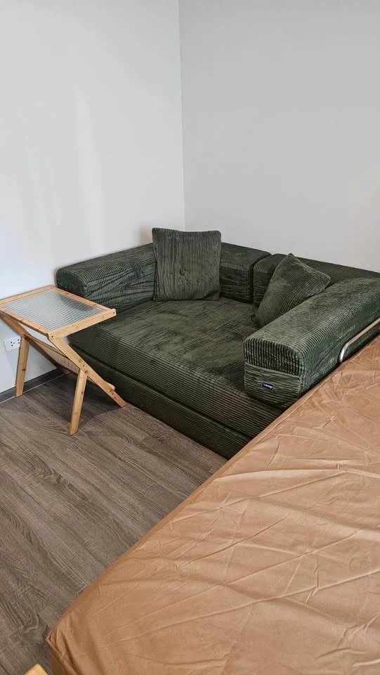 For rent: Ideo Ramkhamhaeng - Lam Sali Station, a nice room, comes with complete furniture and electrical appliances, just bring your bags and move in