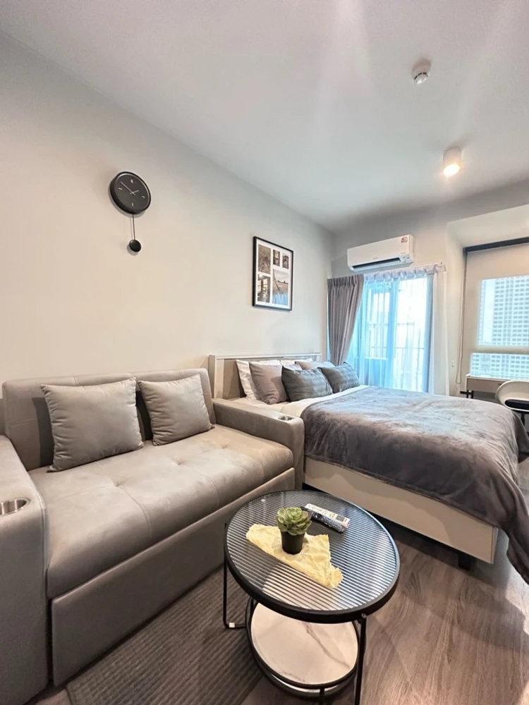 For Rent: Ideo Ramkhamhaeng - Lam Sali Station. Lovely, fully furnished unit—book now!