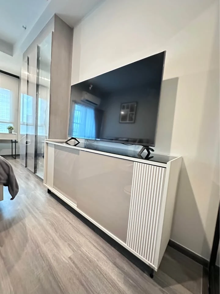 For rent: Ideo Ramkhamhaeng-Lamsali Station, ready to move in, fully furnished, hurry and reserve now+++