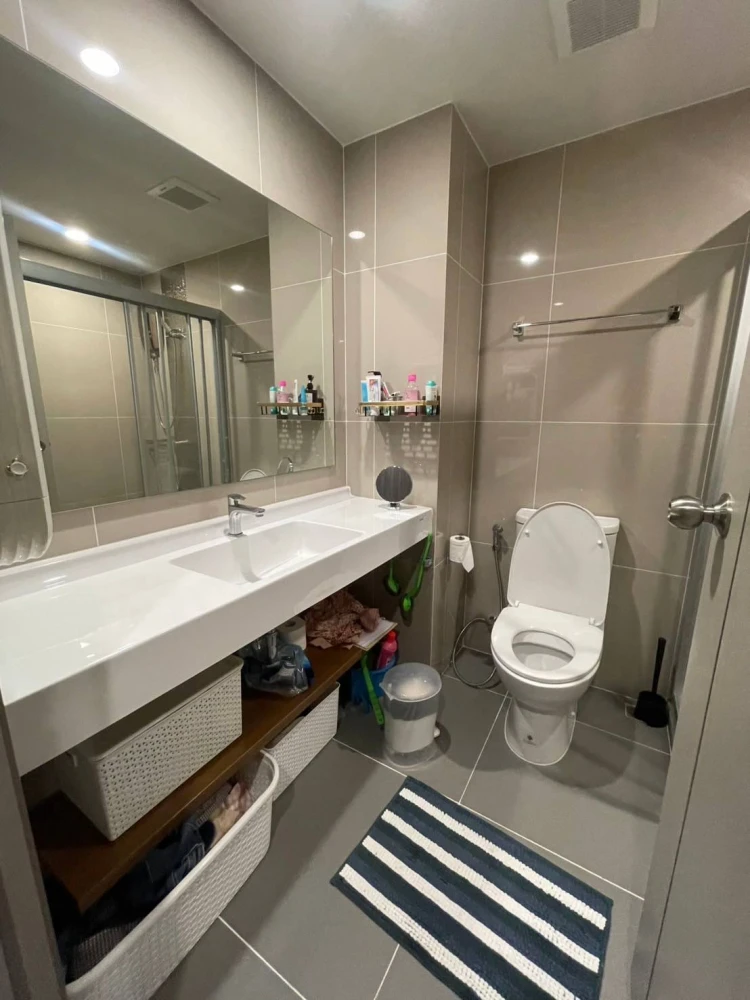 For rent: Ideo Ratchada-Sutthisan, ready to move in, fully furnished, high floor. Book now!