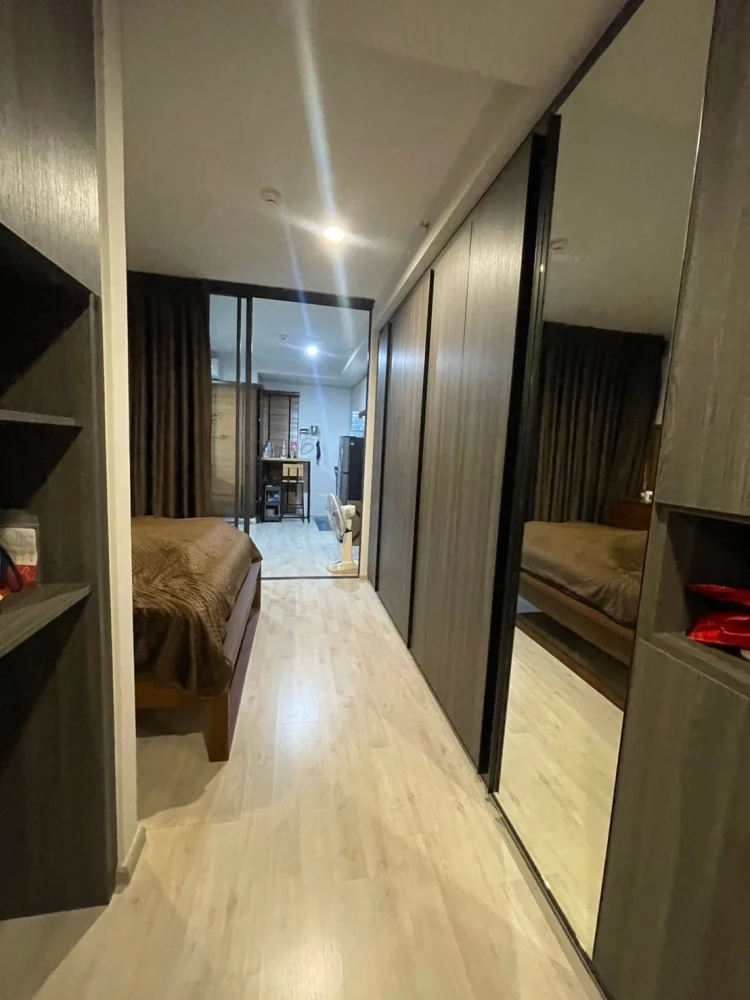 For rent: Ideo Ratchada-Sutthisan, ready to move in, fully furnished, high floor. Book now!
