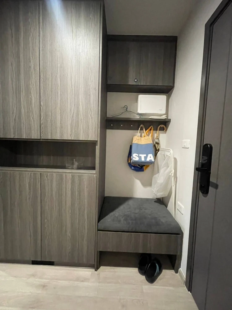 For rent: Ideo Ratchada-Sutthisan, ready to move in, fully furnished, high floor. Book now!