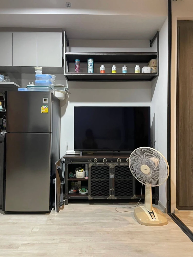 For rent: Ideo Ratchada-Sutthisan, ready to move in, fully furnished, high floor. Book now!