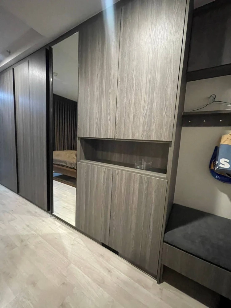 For rent: Ideo Ratchada-Sutthisan, ready to move in, fully furnished, high floor. Book now!