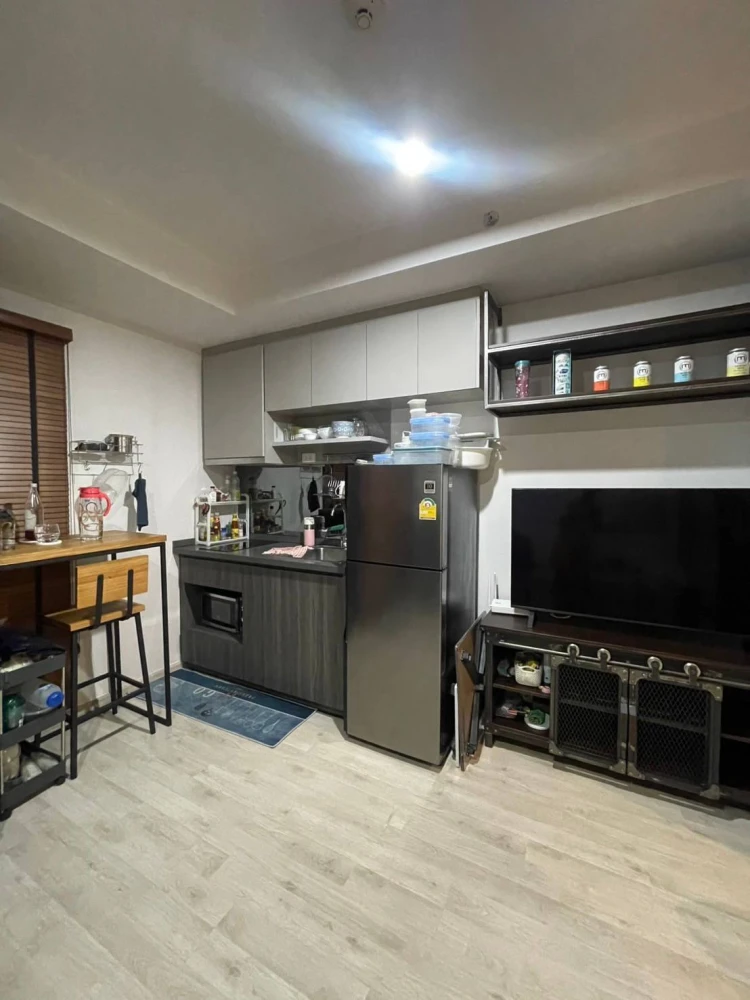 For rent: Ideo Ratchada-Sutthisan, ready to move in, fully furnished, high floor. Book now!