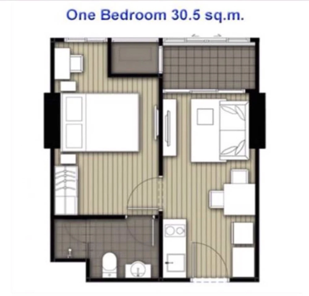 For rent: Ideo Sathorn-Tha Phra, ready-to-move-in unit, high floor, spacious and comfortable. Book now!